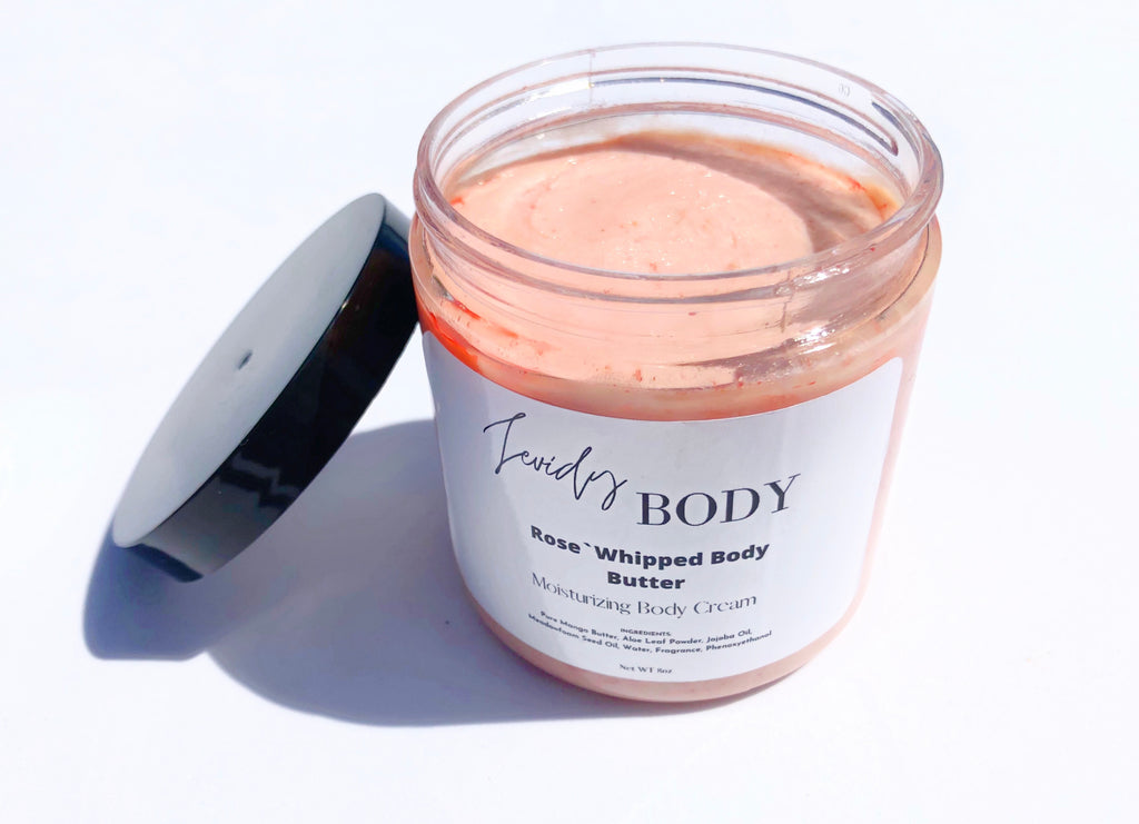 Rose' Whipped Body Butter Moisturizing body cream for all skin type
