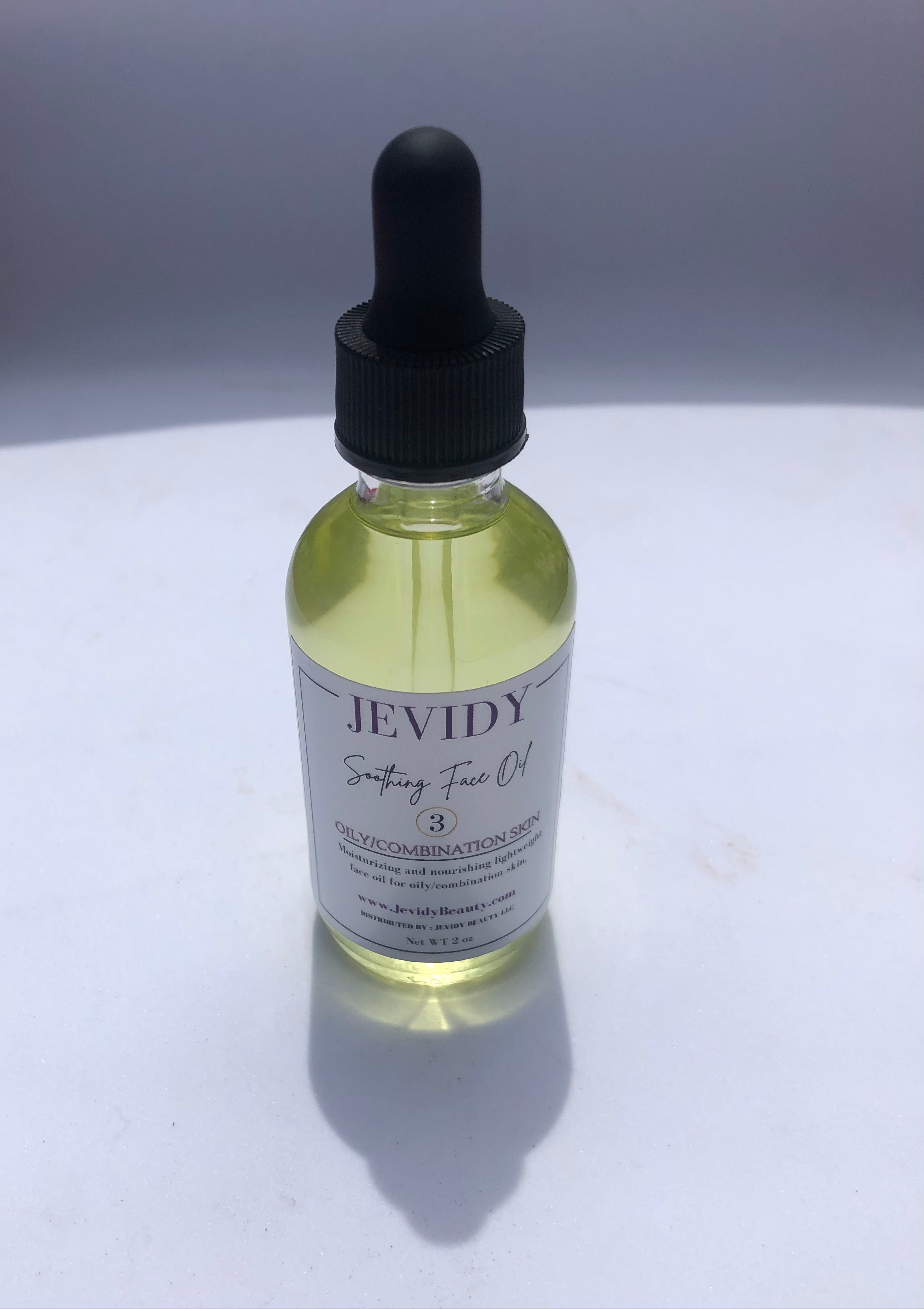 Jevidy Soothing Face Oil for Oily Skin
