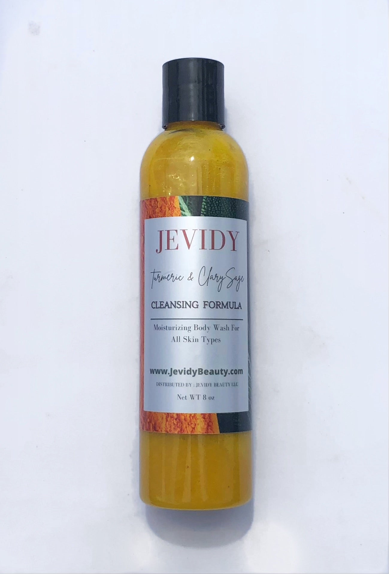 Jevidy Turmeric and Clary Sage Cleansing Body Wash