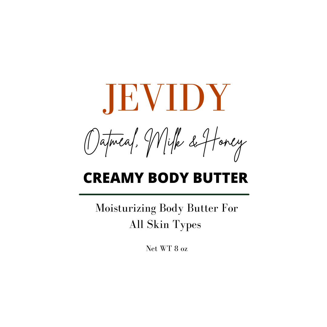 Oatmeal Milk & Honey Body Butter – Dermalicious