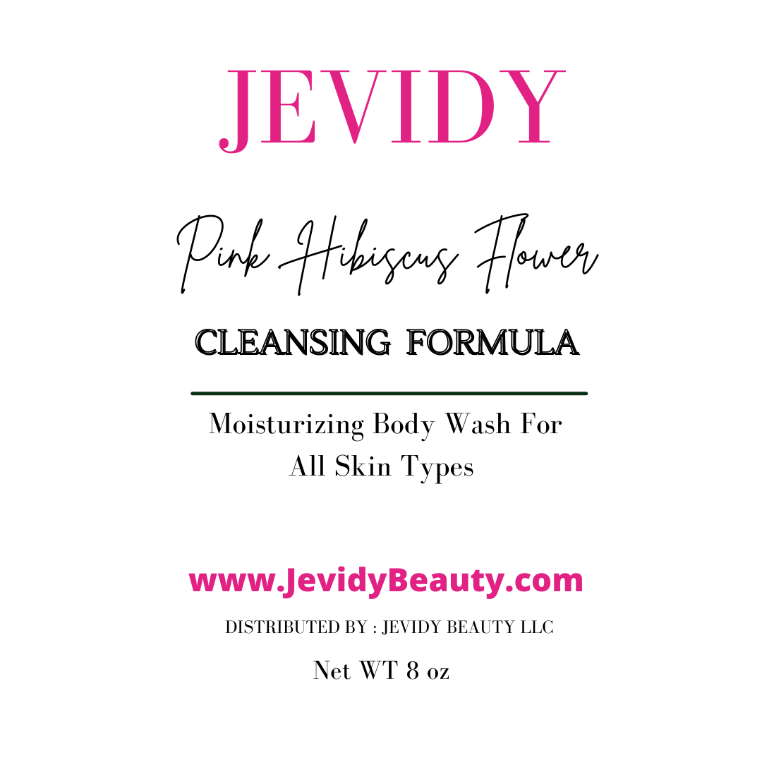 PINK HIBISCUS FLOWER BODY CLEANSING FORMULA