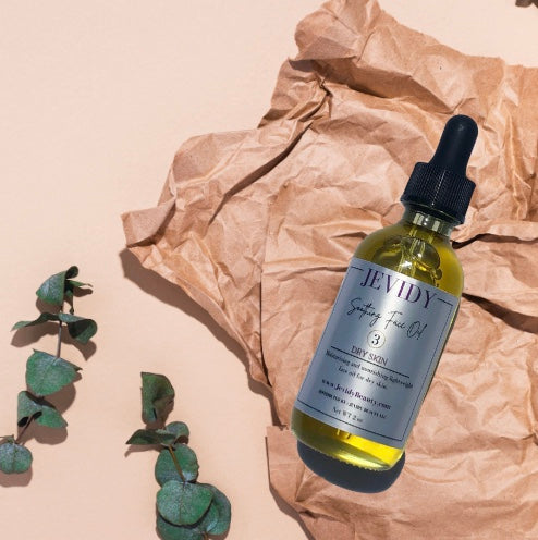 soothing face oil for dry skin